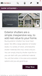 Mobile Screenshot of buyshutters.com
